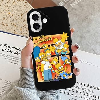 Amazon.co.jp: IPhone16用 ケース ザ・シンプソンズ iPhone 16